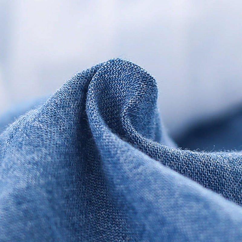 Stylish Baby Girl Denim Jumpsuit - Cute, Comfortable & Trendy