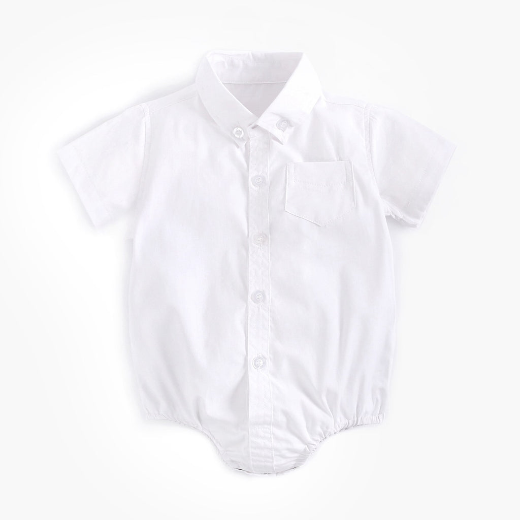 Baby Clothes Boys Baby Shirt Newborn Cotton Short Sleeves