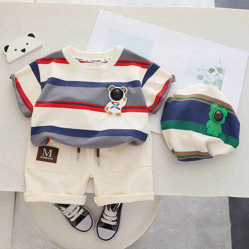 Boys' Suit Summer Western Style Fashion Children's Clothes