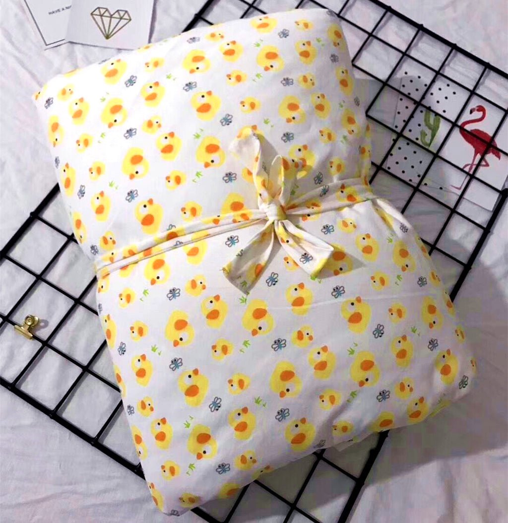 Newborn Baby Hugged By Newborn Spring And Autumn