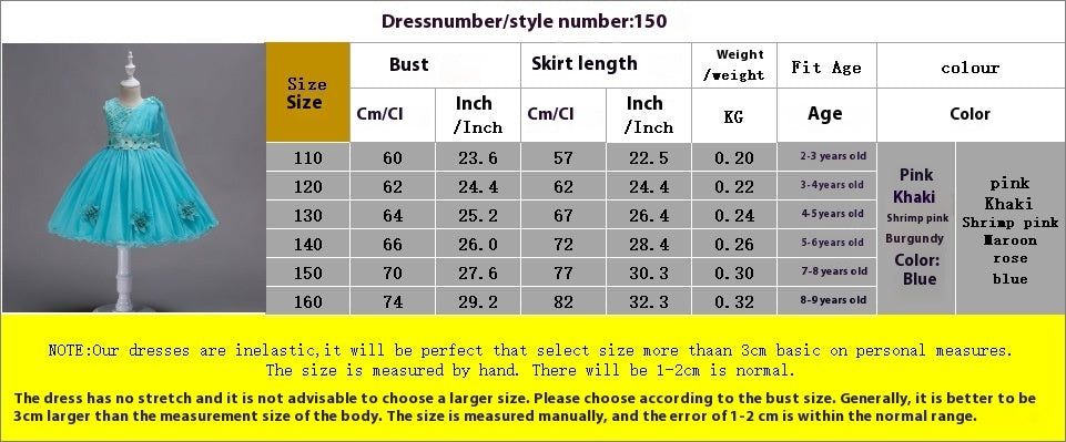 Soft Cotton Princess Dress - Perfect for First Birthdays