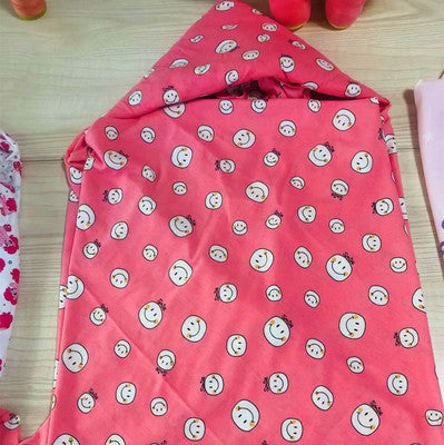 Newborn Baby Hugged By Newborn Spring And Autumn