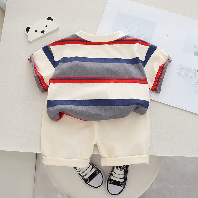 Boys' Suit Summer Western Style Fashion Children's Clothes