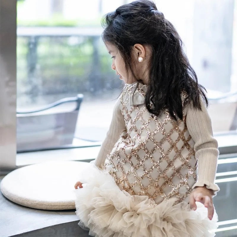 Christmas Red Year Clothes Girls' Sundress